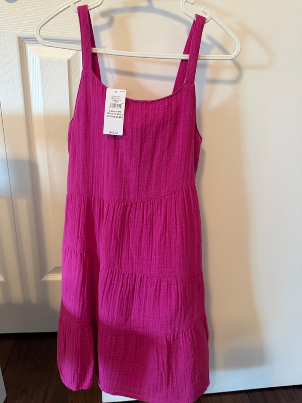 Bright Sleeveless Dress - Youth Size Tag Visible